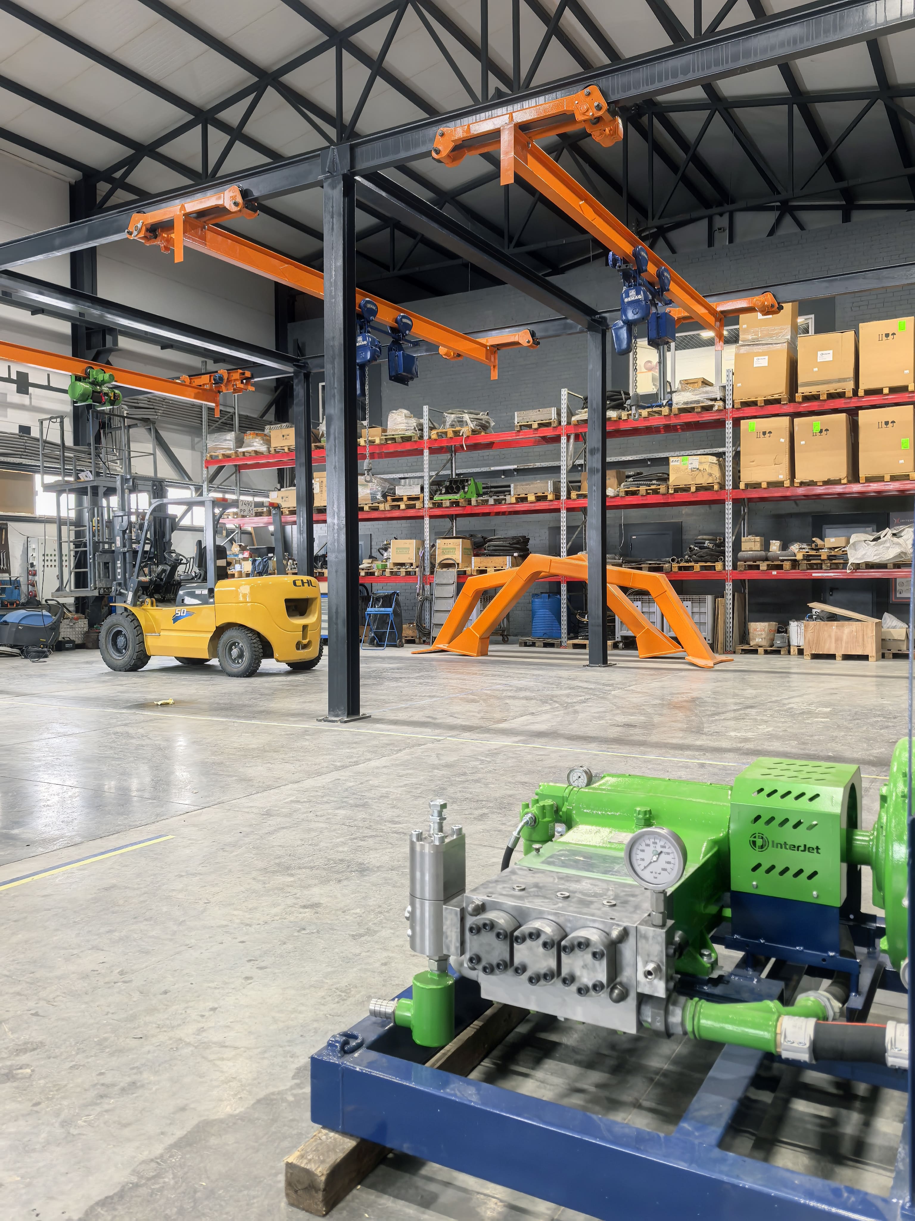 ремонт установок высокого давления KAMAT